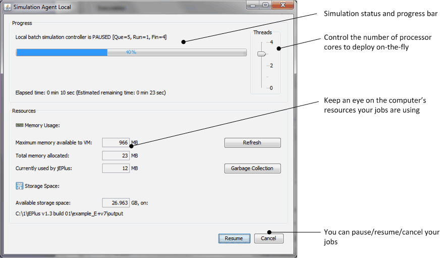 Figure 10: Execution monitor